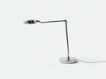 Lampada da scrivania 64×20×58 cm - metallo cromato - braccio lungo articolato e paralume compatto per camera da letto